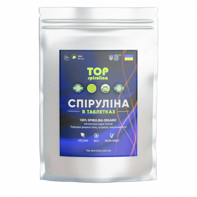 Топ Спіруліна – таблетки...